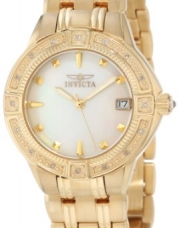 Invicta Women's 0268 II Collection Diamond Accented 18k Gold-Plated Watch