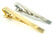 Men's Classic Gold and Silver Formal Tie Bar 2 Pair Set by Cuffcrazy