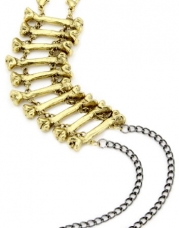 CHRISHABANA Jacob's Ladder Gold-Plated Brass Bracelet
