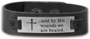 By His Wounds - Nail Cross Christian Bracelet
