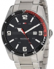 Tommy Hilfiger Men's 1790916 Casual Sport 3-Hand Stainless Steel Case and Bracelet Watch