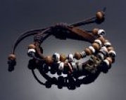 Bohemia designs friendship bead charm leather bracelet for men & women New