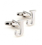 Initial Cufflinks (Alphabet Letter) by Men's Collections (J)