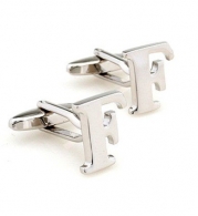 Initial Cufflinks (Alphabet Letter) by Men's Collections (F)