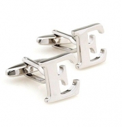 Initial Cufflinks (Alphabet Letter) by Men's Collections (E)