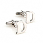Initial Cufflinks (Alphabet Letter) by Men's Collections (D)