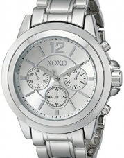 XOXO Women's XO5588 Silver-Tone Bracelet Watch