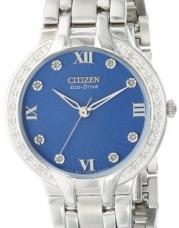Citizen Women's EM0120-58L Bella Analog Display Japanese Quartz Silver Casual Watch