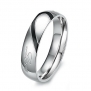 Men's Real Love Heart Stainless Steel Band Ring Valentine Love Couples Wedding Engagement Promise Size7