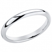 925 Sterling Silver Wedding Band Ring 3.5mm Wide