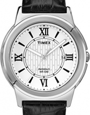 Timex Men's T2P5209J Main Street Dress Analog Display Analog Quartz Black Watch
