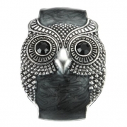 Vintage 50mm Width Wide Owl Woman Cuff Bracelets [Jewelry]