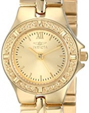 Invicta Women's 0137 Wildflower Collection 18k Gold-Plated Stainless Steel Watch
