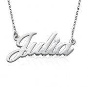 925 Sterling Silver Personalized Name Necklace - Custom Made with Any Name!