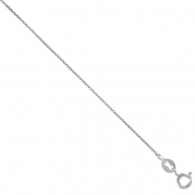 Sterling Silver Box Chain Necklace 0.8mm Very Thin Nickel Free Italy, 18 inch