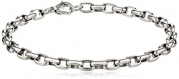 Men's Stainless Steel 5mm Rolo Chain Bracelet, 8