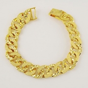 UR925 14K Gold Plated Womens Mens Noble Women's Bracelets New Design Bangle Bracelet, JH086
