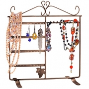 Bronze Jewelry Holder, Jewelry Stand for Earrings / Necklaces / Bracelets