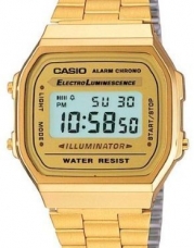 Casio Classic Digital Watch, Color: Gold, Size: One Size