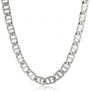 Men's Stainless Steel Mariner Chain Necklace, 22